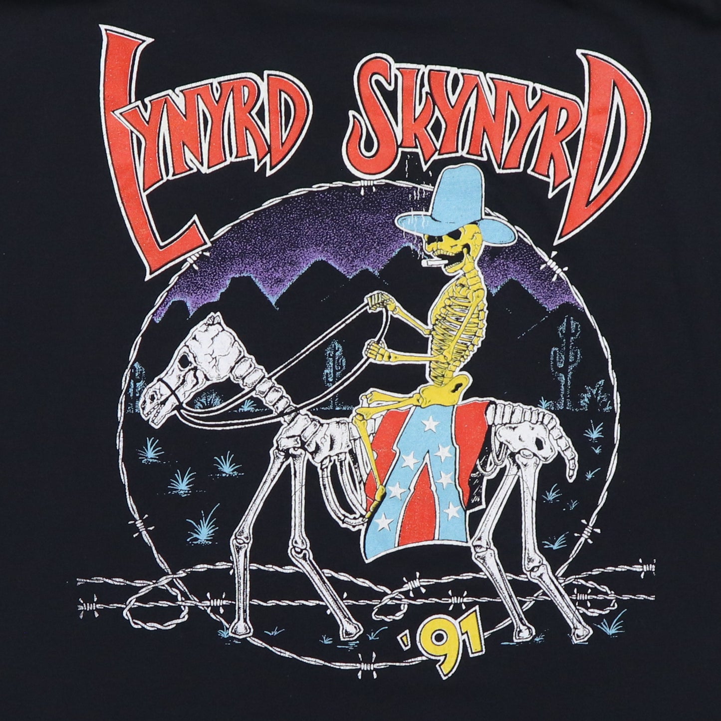 1991 Lynyrd Skynyrd American Tour Shirt