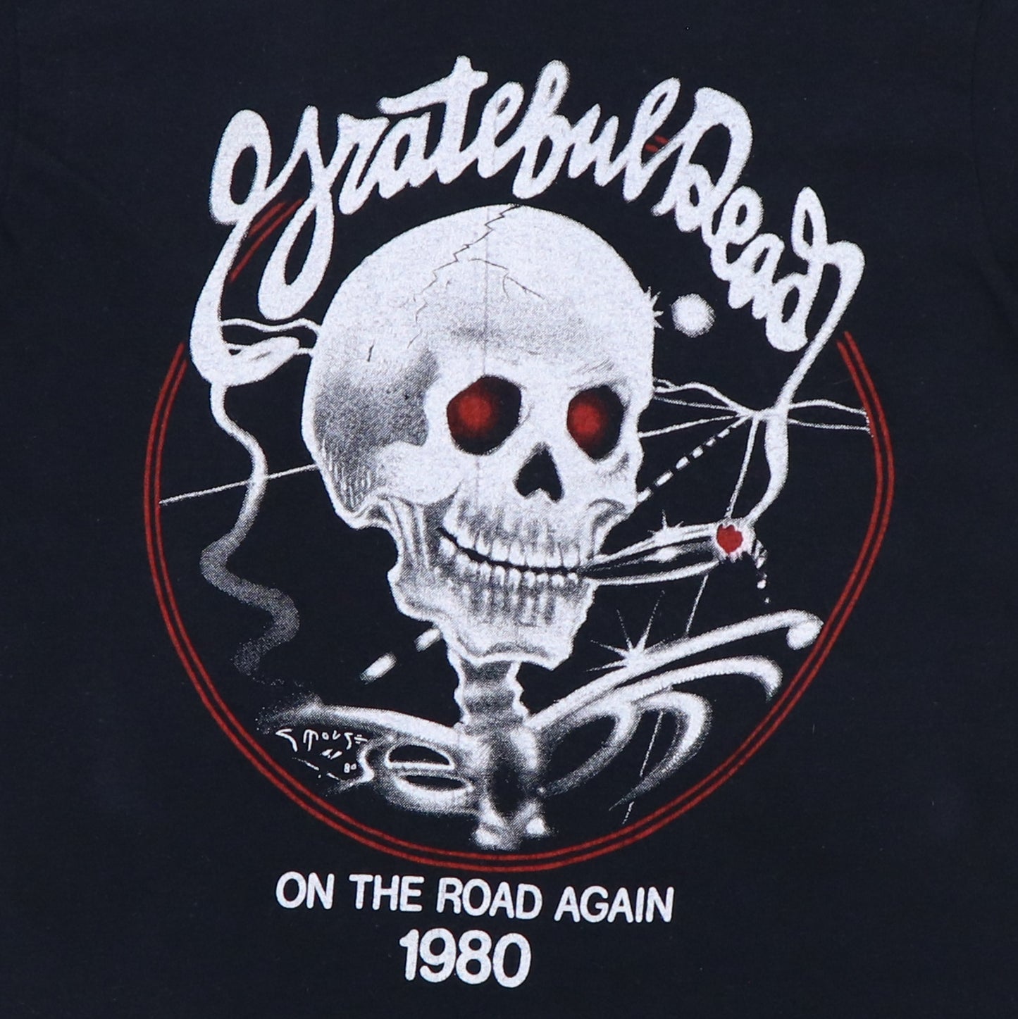 1980 Grateful Dead On The Road Again Tour Shirt