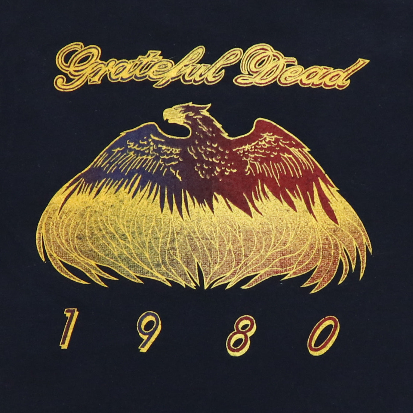 1980 Grateful Dead On The Road Again Tour Shirt