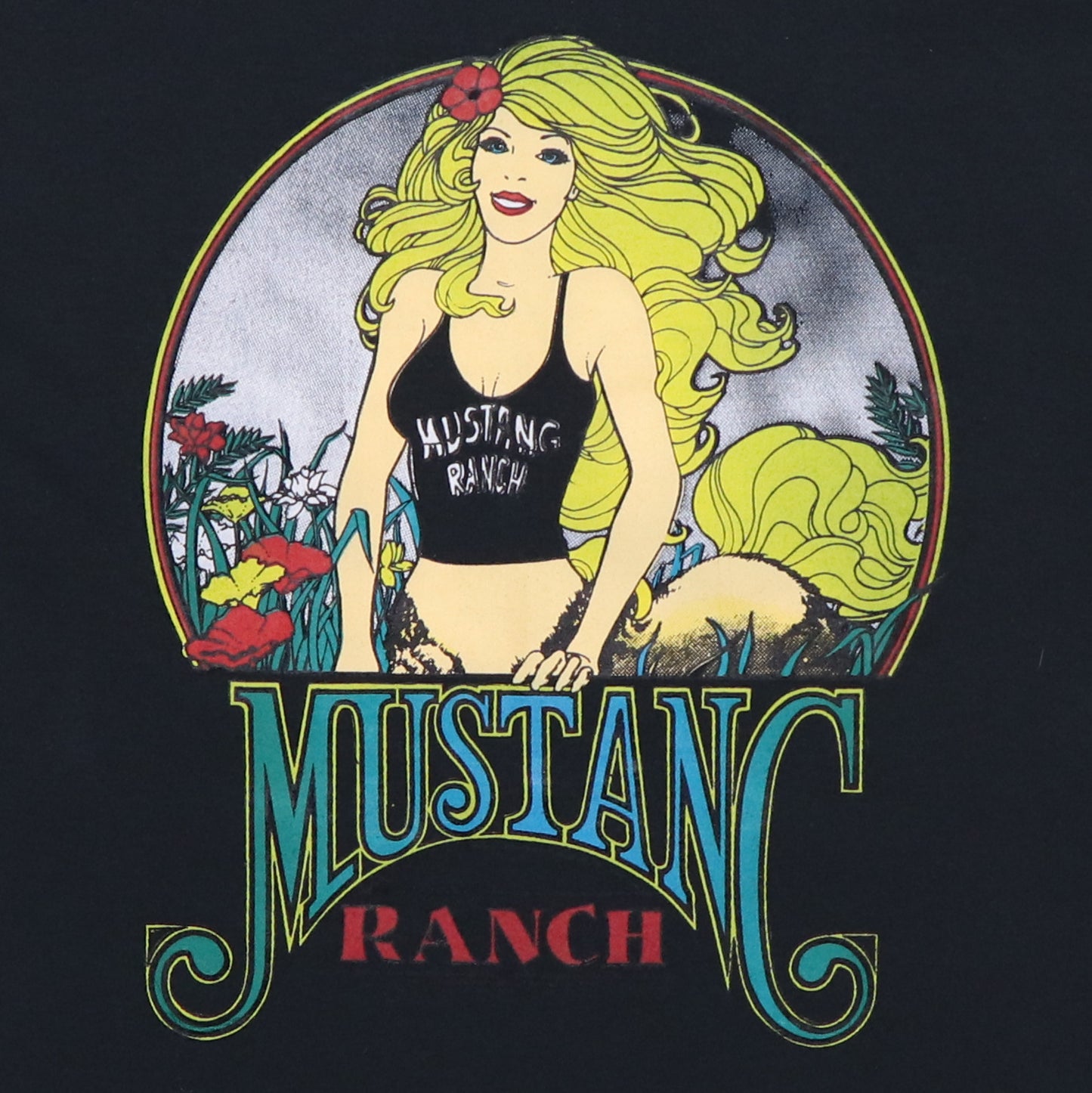 1980s Mustang Ranch Brothel Shirt