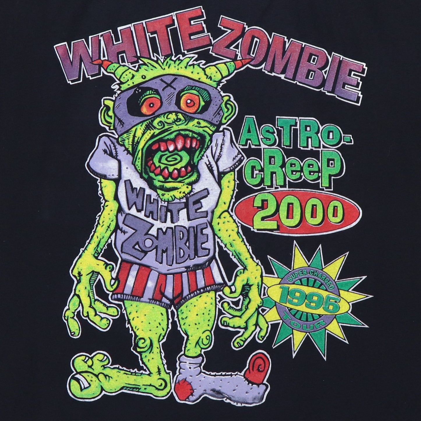 1995 White Zombie Astro Creep Tour Shirt