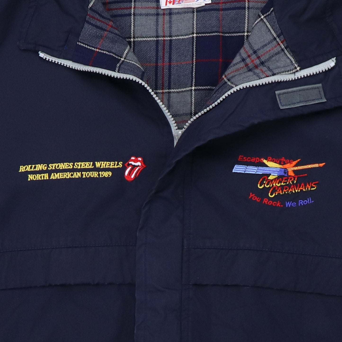 1989 Rolling Stones Steel Wheels Tour Jacket