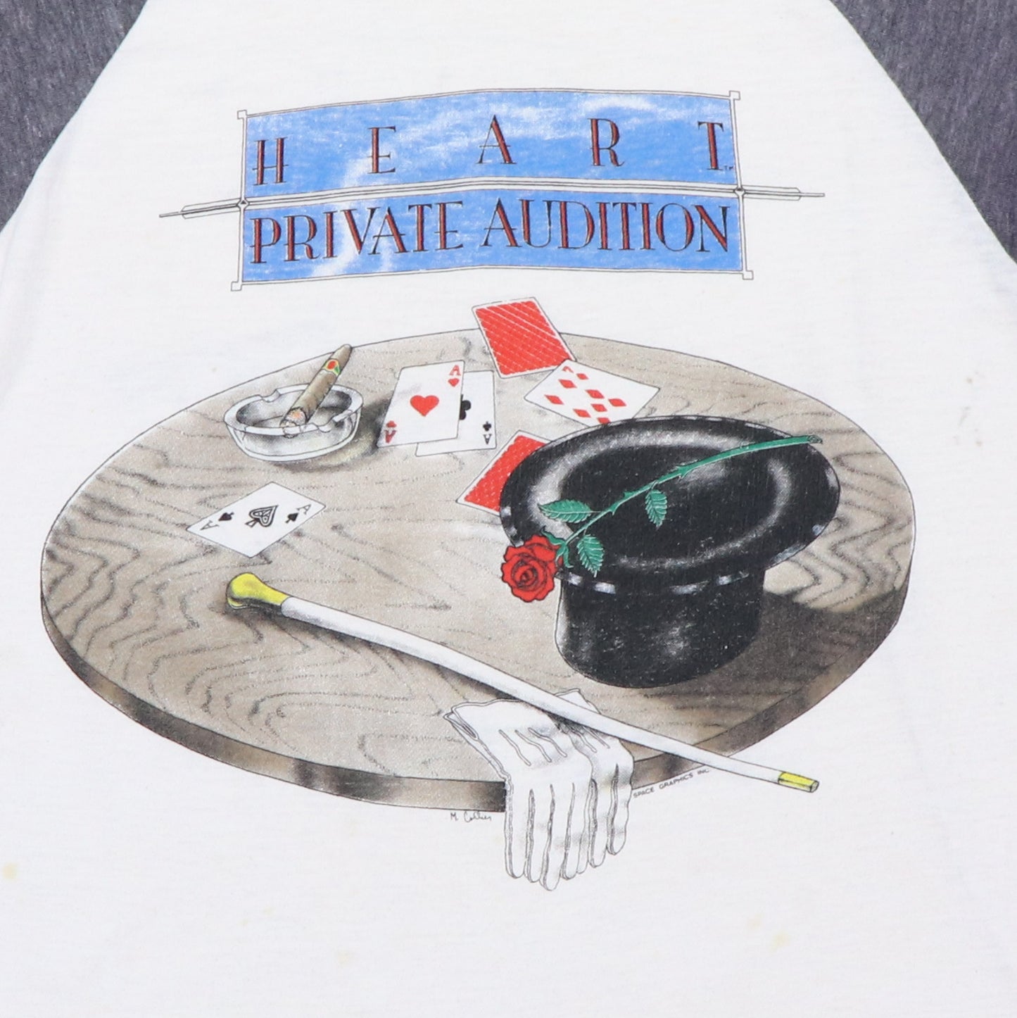 1982 Heart Private Audition Tour Jersey Shirt