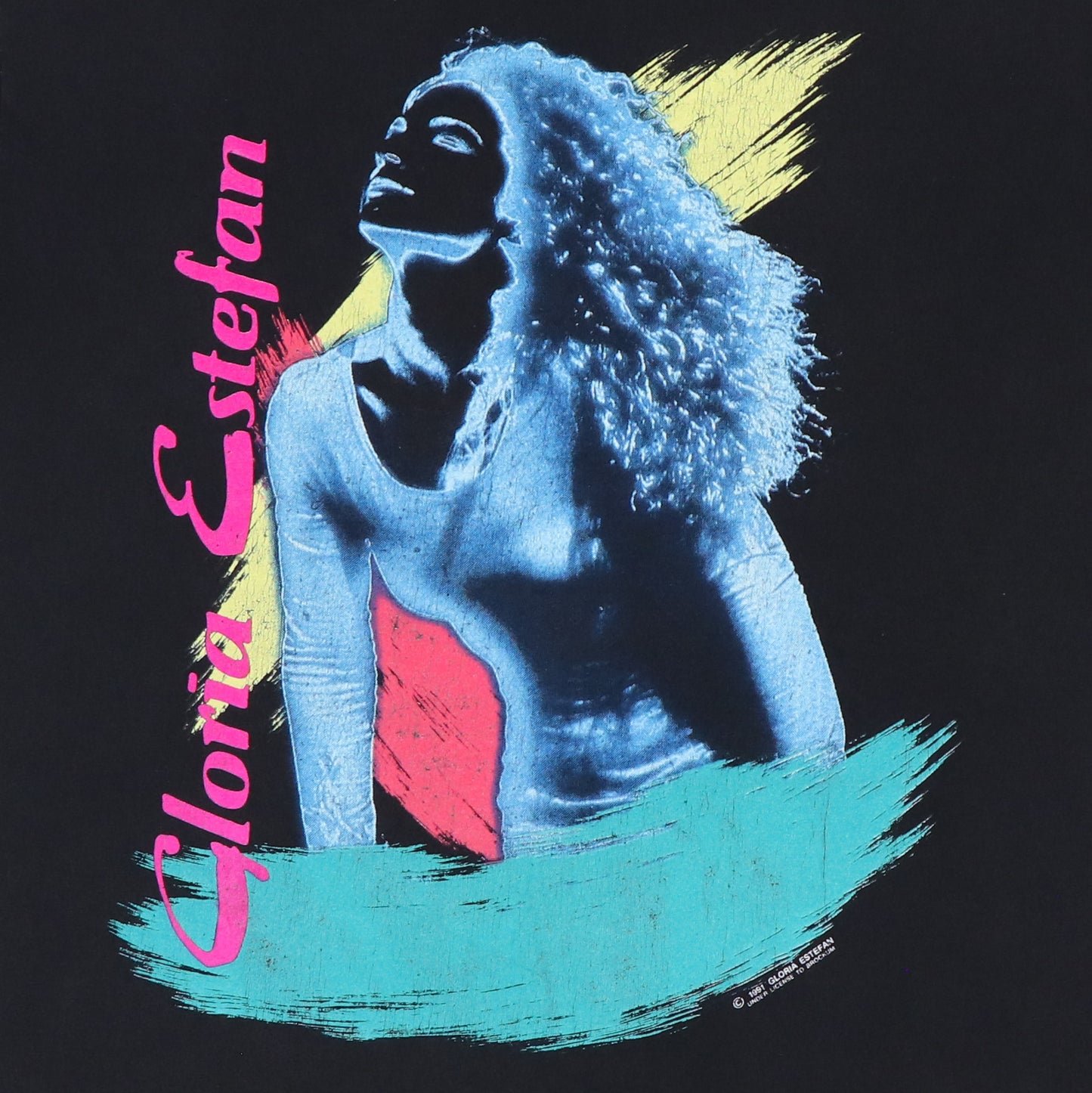 1991 Gloria Estefan Into The Light Tour Shirt