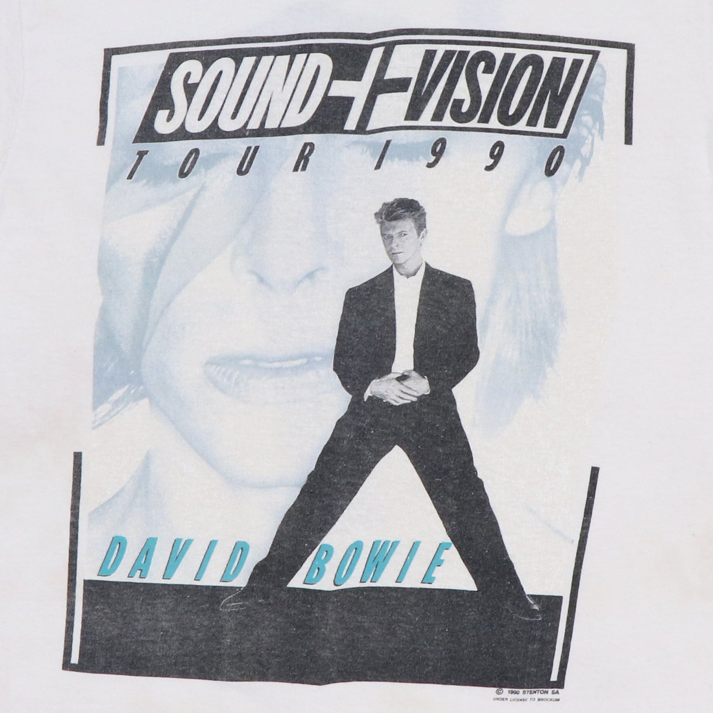 1990 David Bowie Sound + Vision Tour Shirt