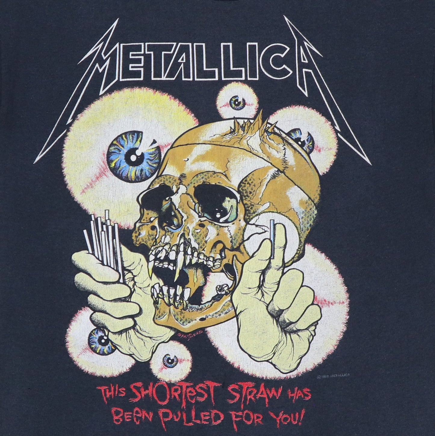 1988 Metallica Shortest Straw Shirt