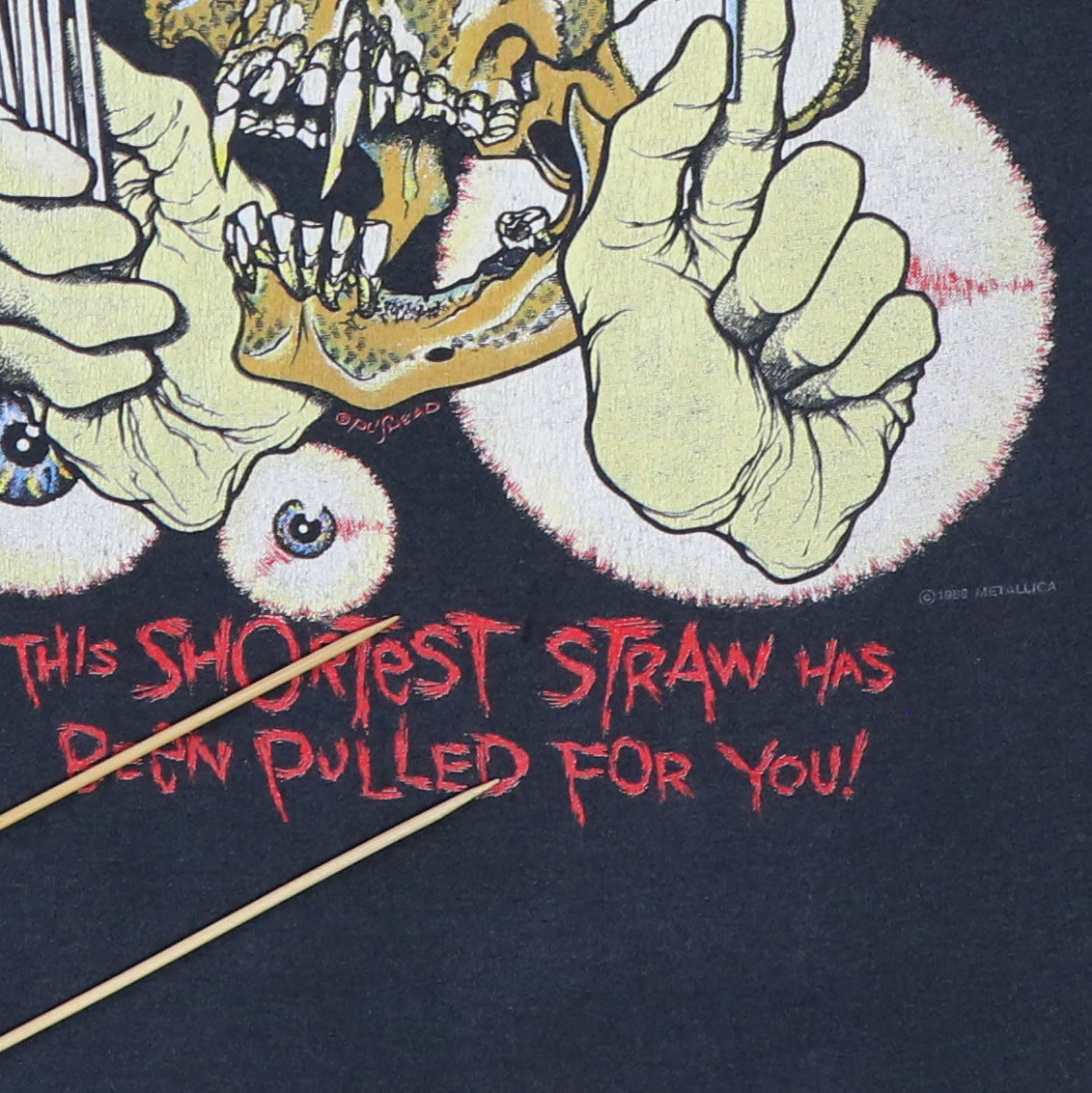 1988 Metallica Shortest Straw Shirt