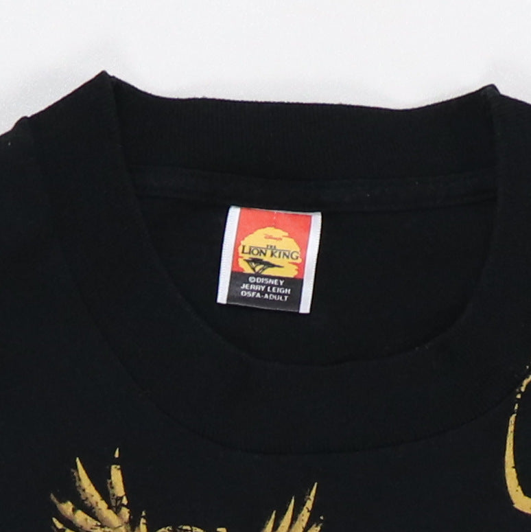 1990s Disney Lion King All Over Print Shirt Detail