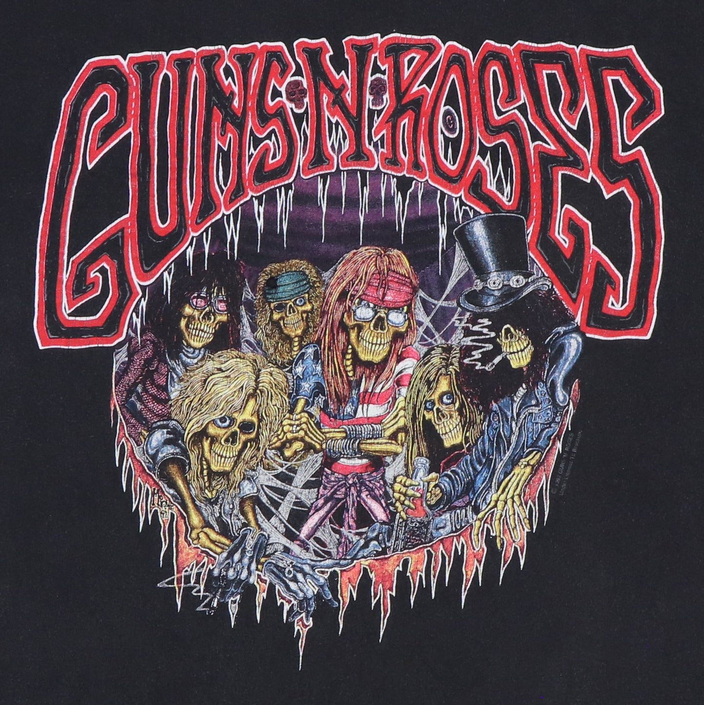 1992 Guns N Roses Use Your Illusion Tour Shirt