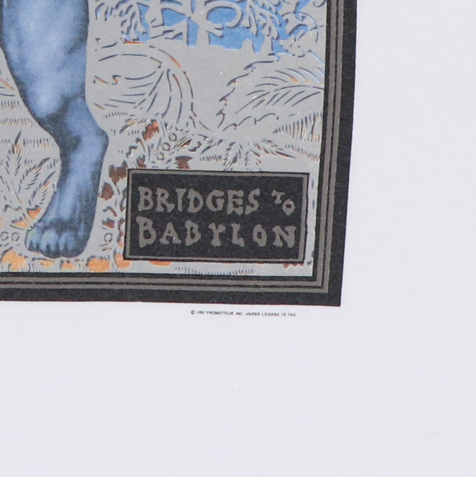 1997 Rolling Stones Bridges To Babylon Tour Shirt