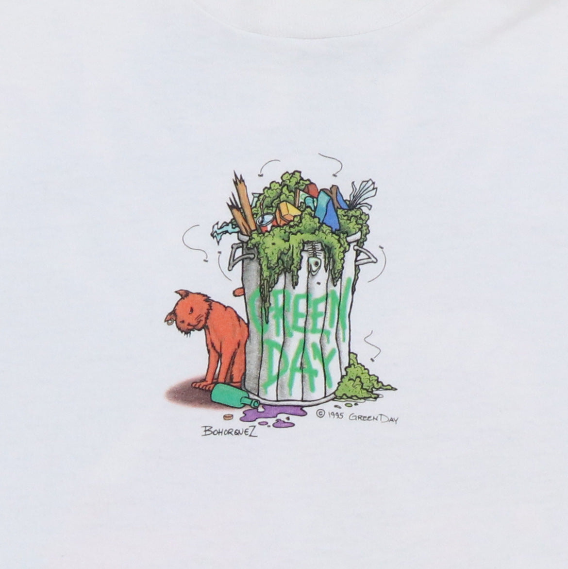 1995 Green Day Liquid Blue Shirt