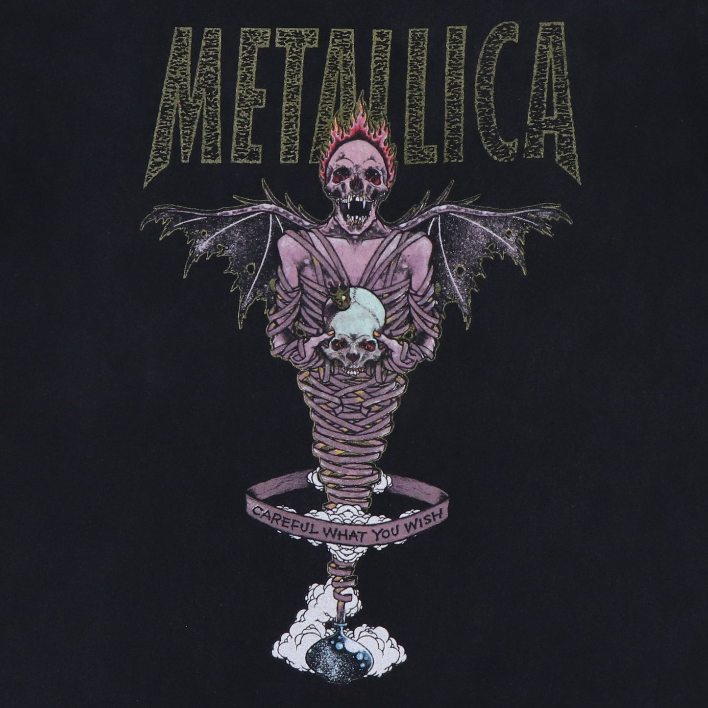 1996 Metallica Careful What You Wish Shirt