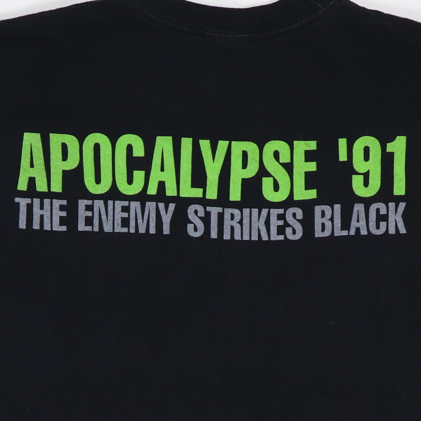 1991 Public Enemy The Enemy Strikes Black Shirt