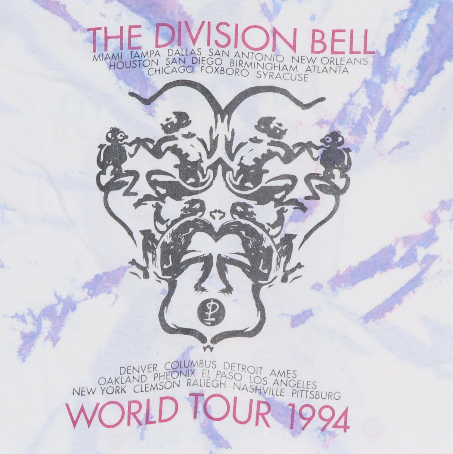 1994 Pink Floyd Division Bell Tour Shirt