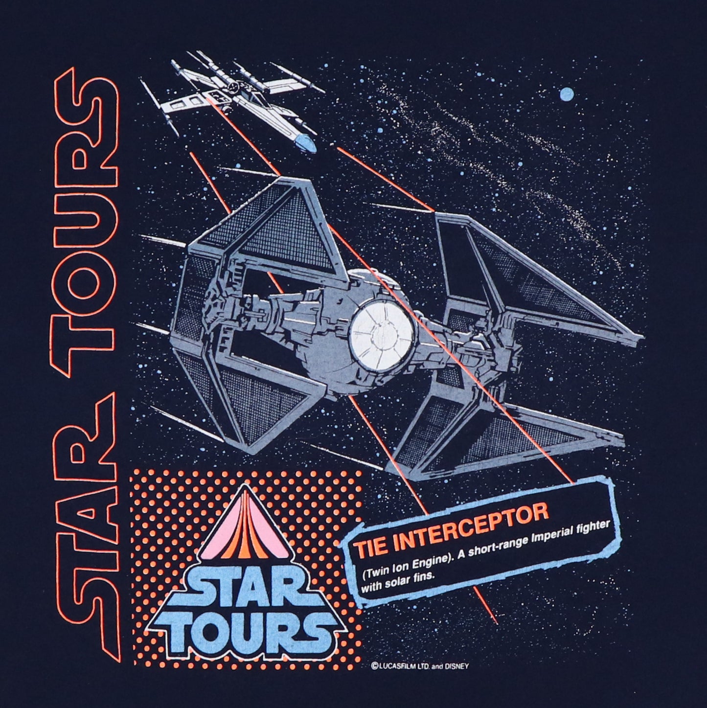 1980s Star Tours Disney Shirt
