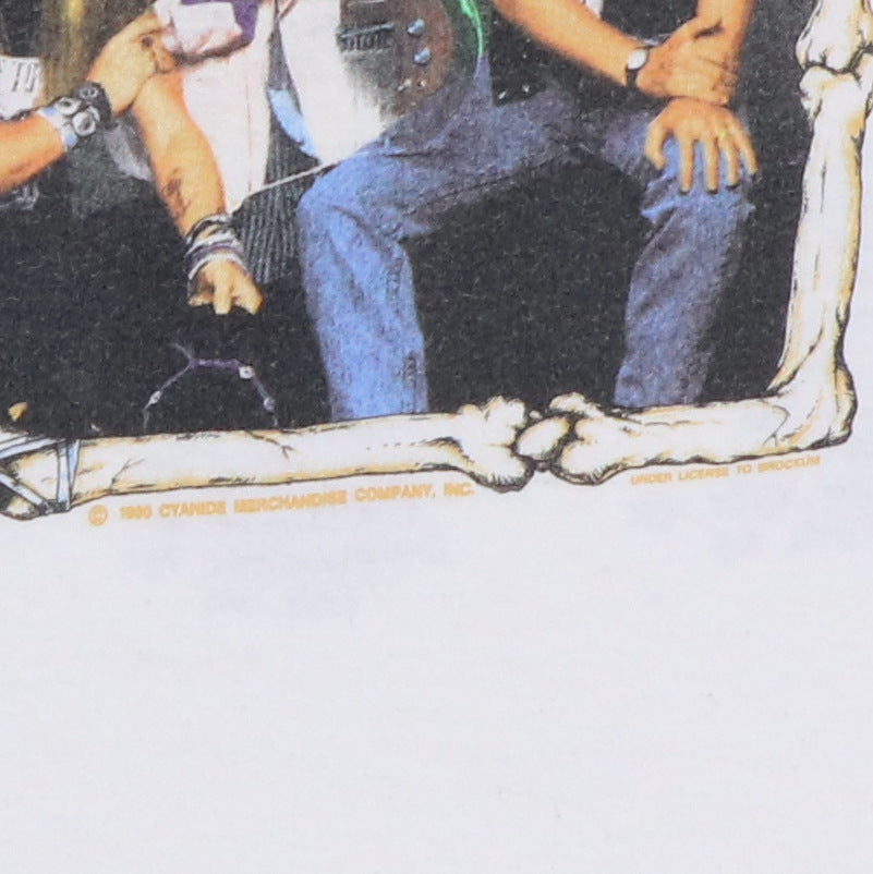 1990 Poison Flesh & Blood Tour Shirt