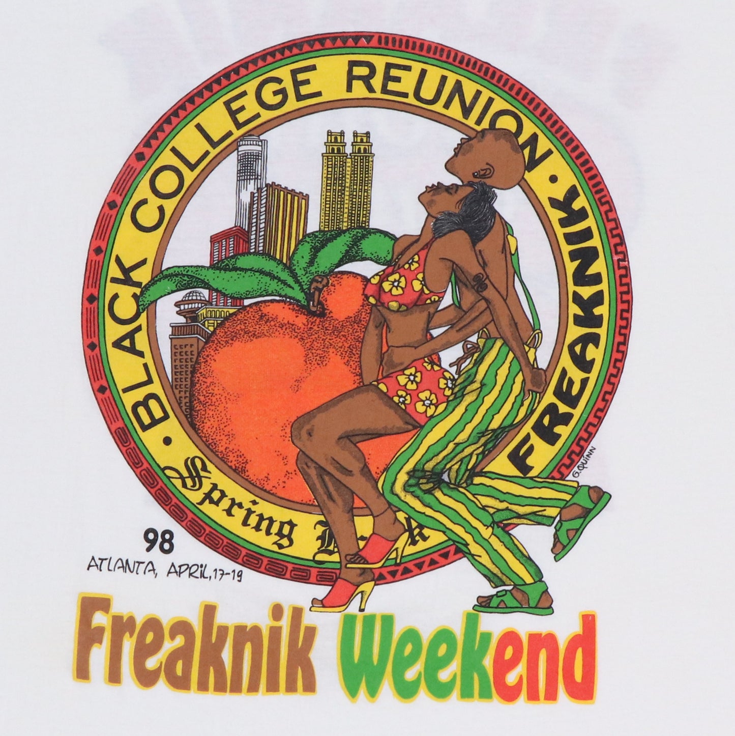 1998 Freaknik Weekend Spring Break Atlanta Shirt