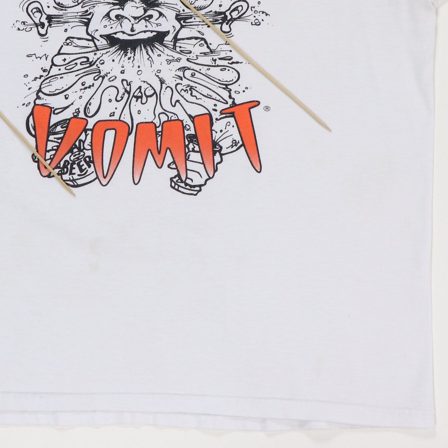 1990s Johnny Vomit Shirt Detail