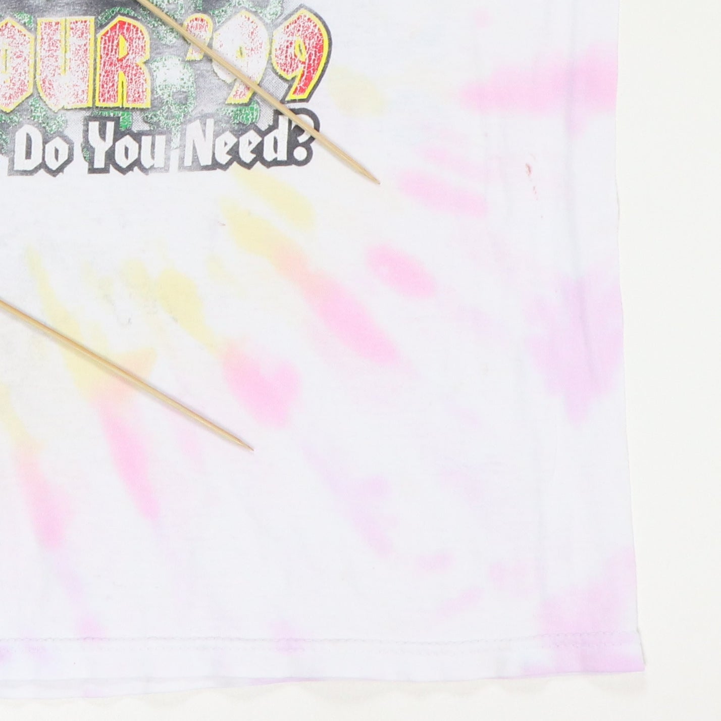 1999 Black Sabbath Tie Dye Tour Shirt