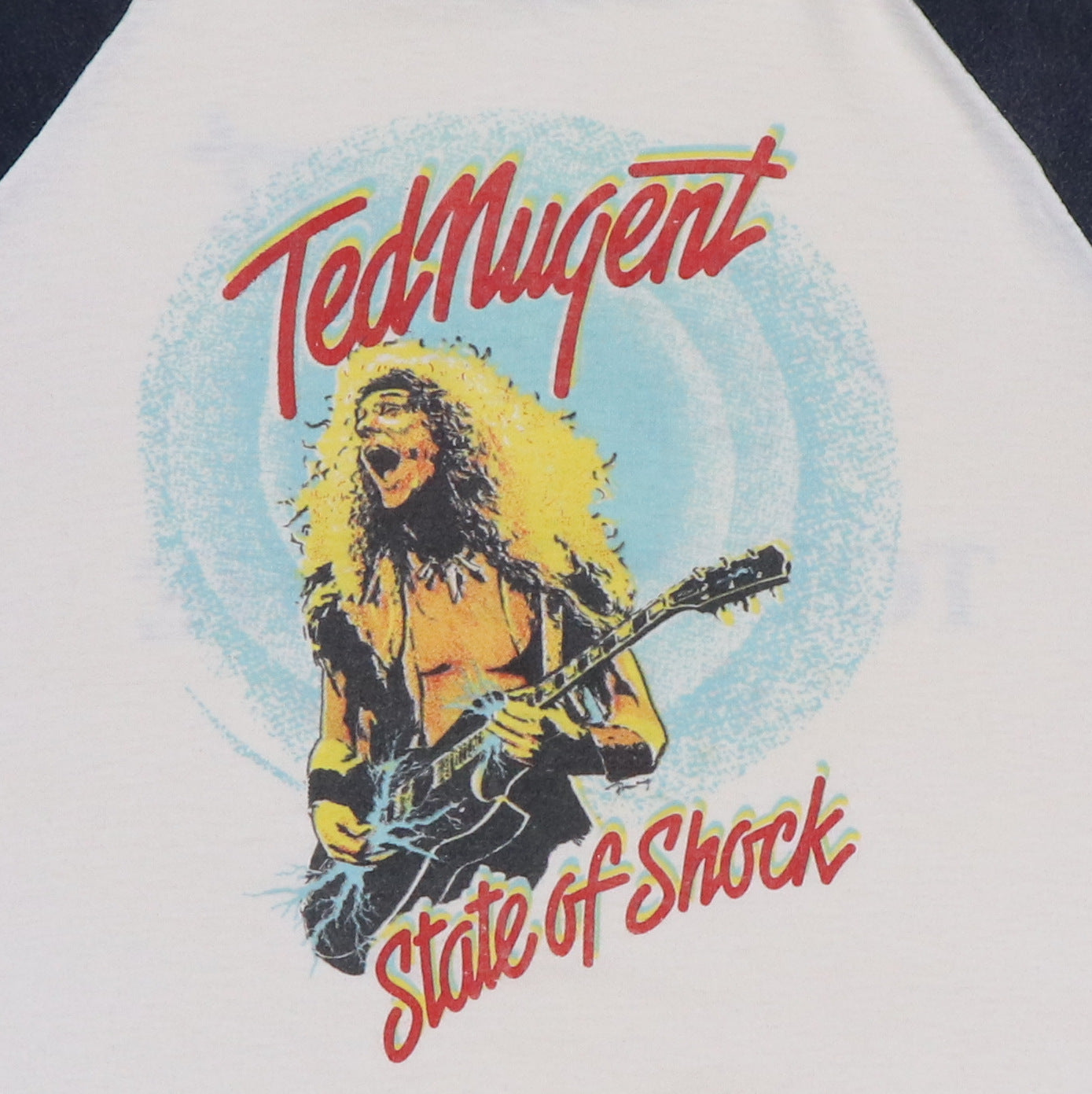 1979 Ted Nugent State Of Shock Tour Jersey Shirt