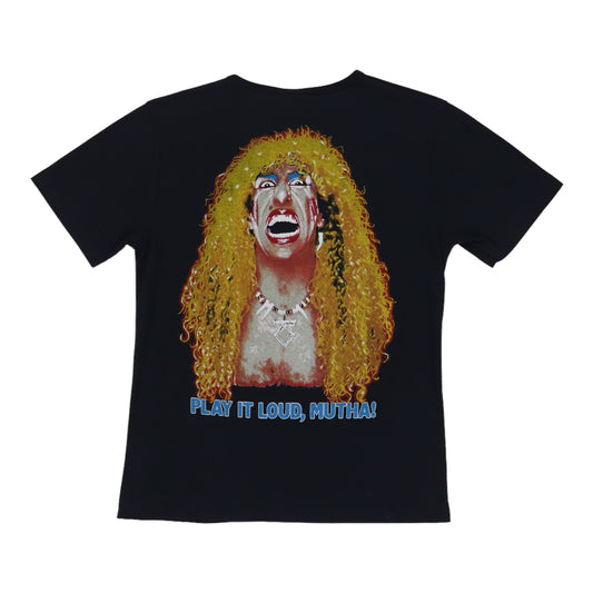 1985 Twisted Sister Play It Loud Mutha Shirt Back