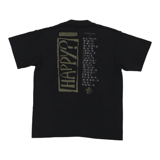 1987 Public Image Ltd Happy Tour Shirt Back