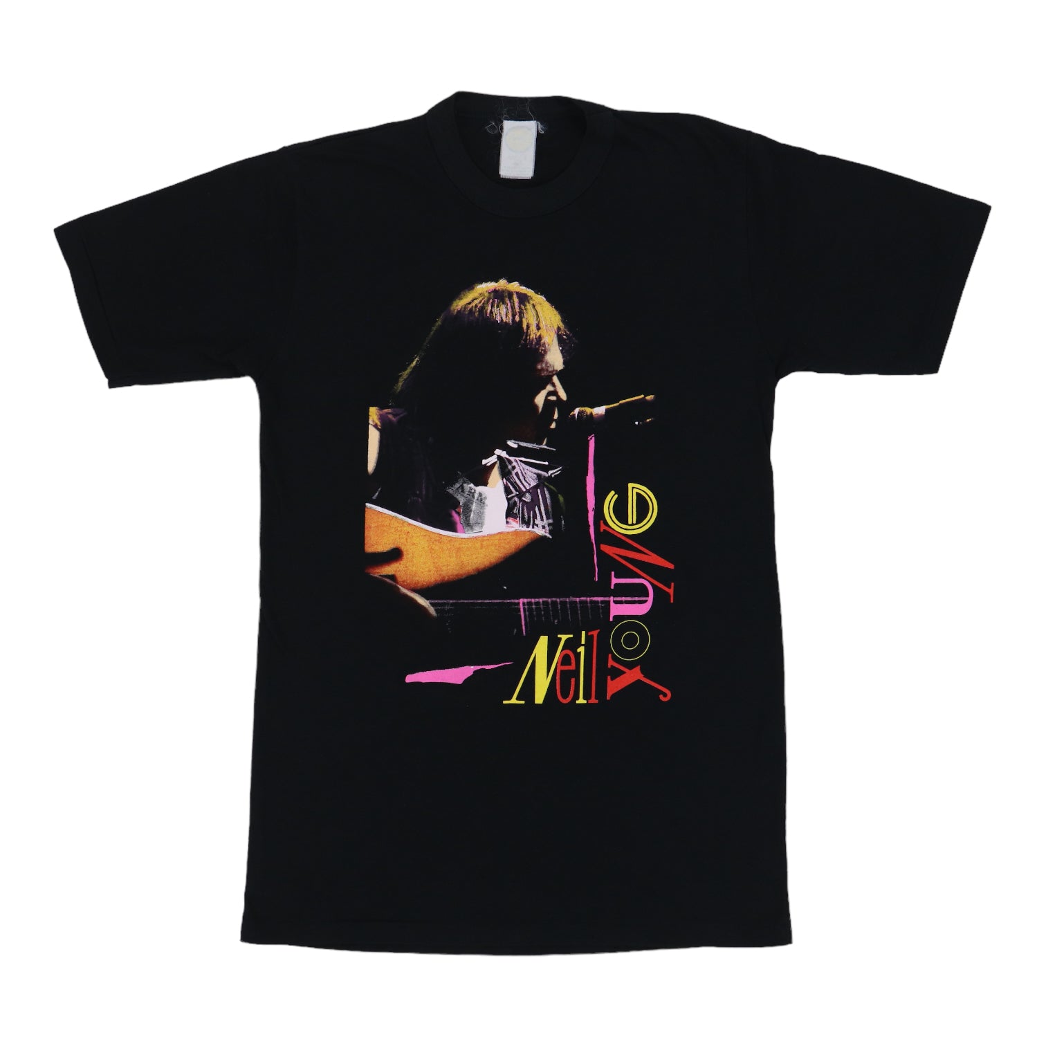 Original vintage 1987 Neil Young Crazy Horse Europe Tour Shirt