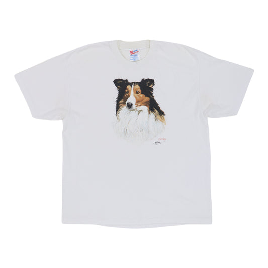 1990s Sheltie Collie Dog Shirt