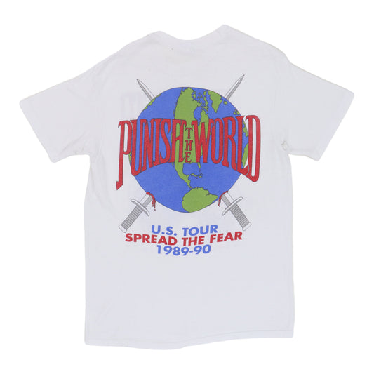 1989 Faith Or Fear Punish The World Tour Shirt