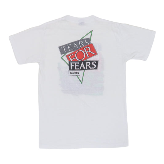 1985 Tears For Fears Tour Shirt Back