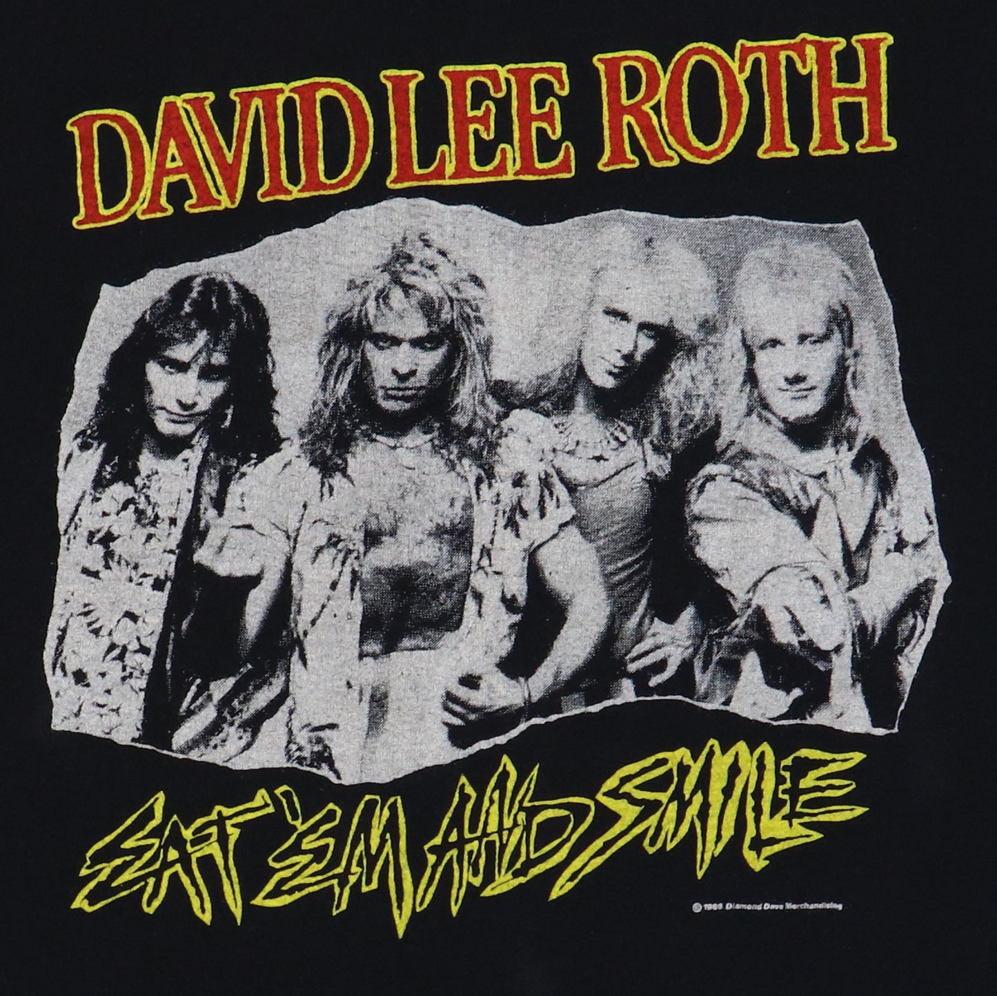 1986 David Lee Roth Eat Em And Smile Shirt