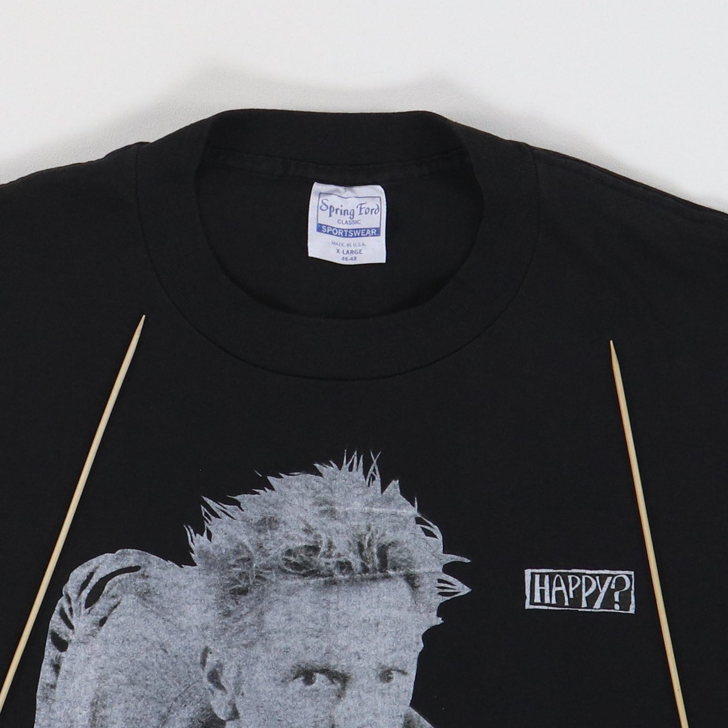1987 Public Image Ltd Happy Tour Shirt
