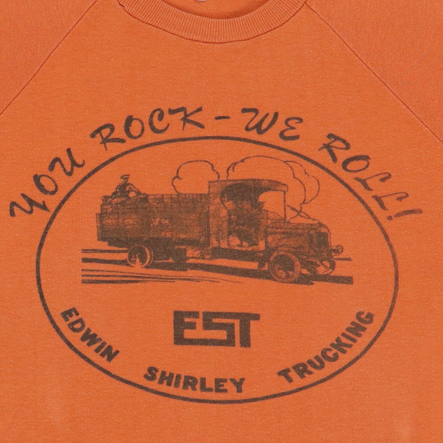 1970s Warner Brothers Music Show Ediwn Shirley Trucking Shirt
