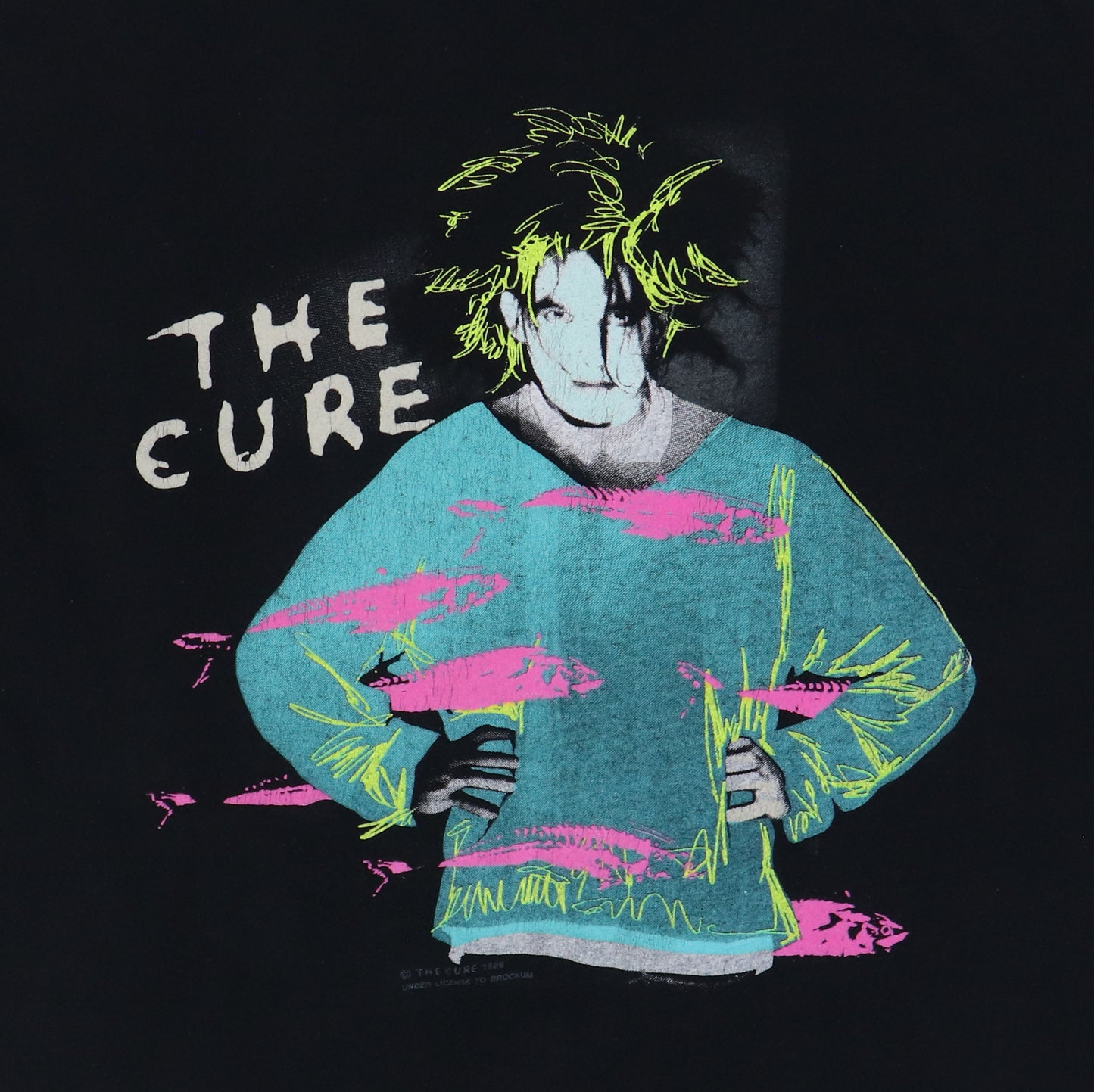 1988 The Cure Standing on A Beach Shirt