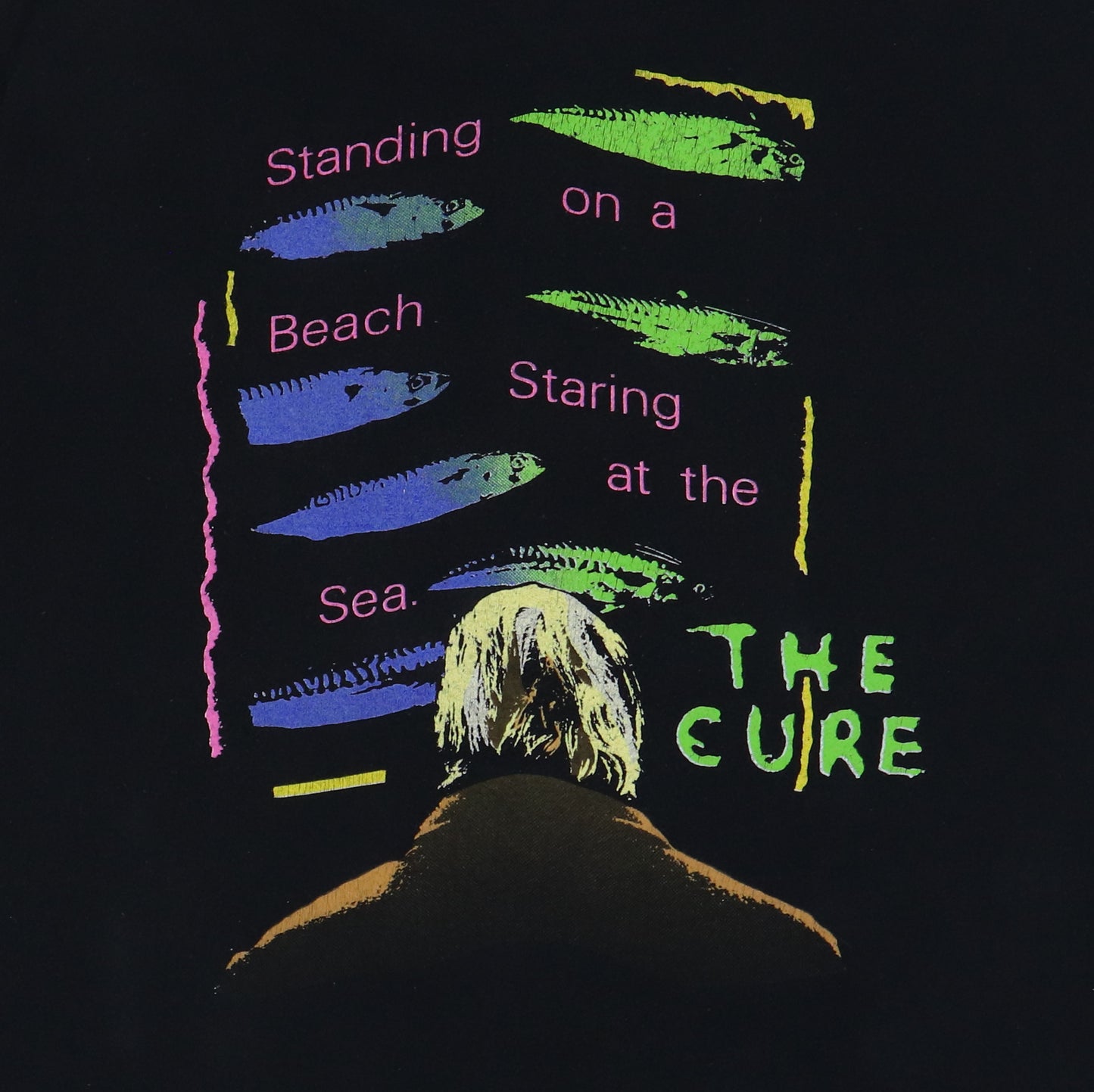 1988 The Cure Standing on A Beach Shirt