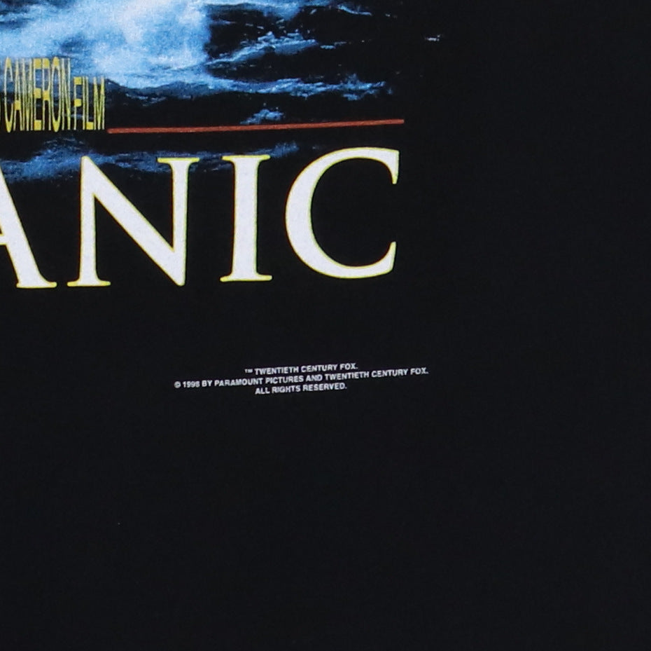 1998 Titanic Movie Promo Shirt