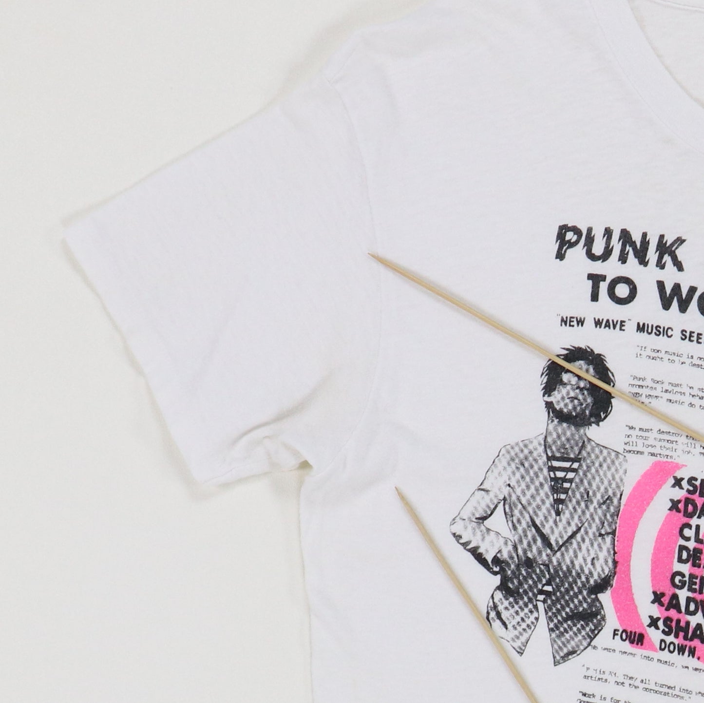 1970s Punk Rock Threat To World Order Shirt