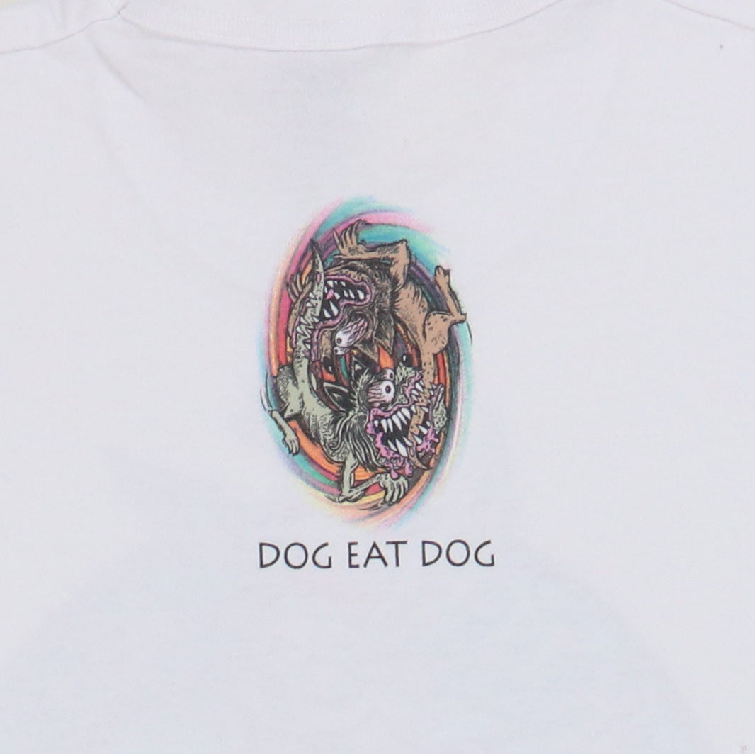 1993 Psilly Rabbit Dog Eat Dog Shirt