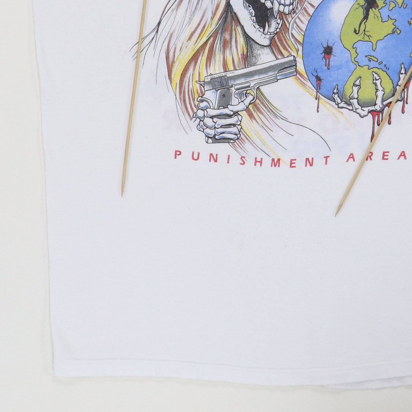 1989 Faith Or Fear Punish The World Tour Shirt