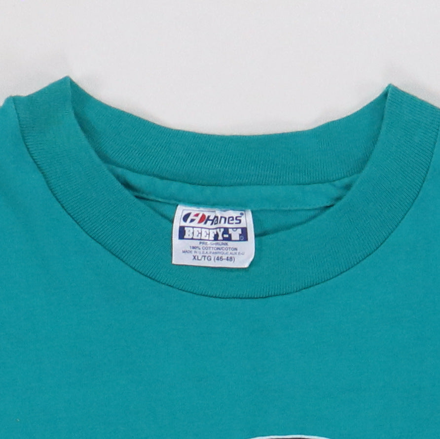 1991 Huey Lewis & The News Bill Graham NYE Concert Shirt