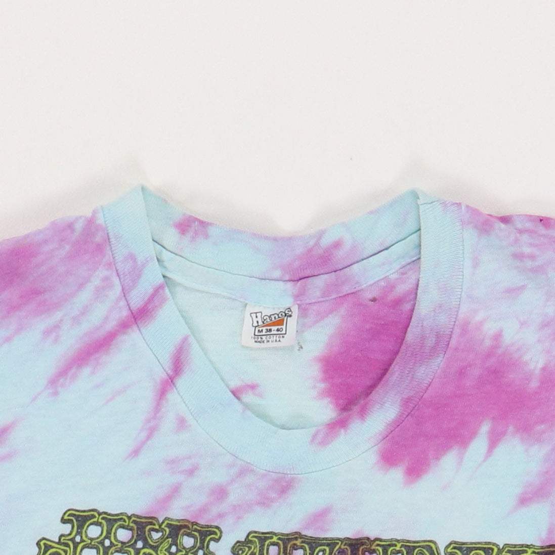 1970s Jimi Hendrix Fillmore Winterland Tie Dye Shirt