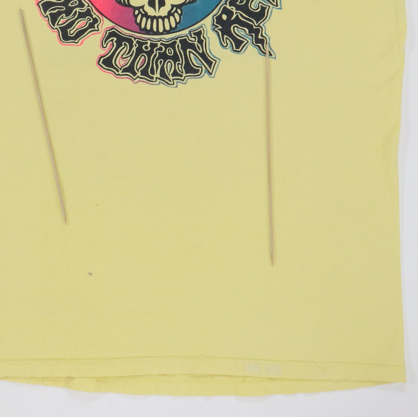 1989 Grateful Dead Rather Be Dead Tour Shirt