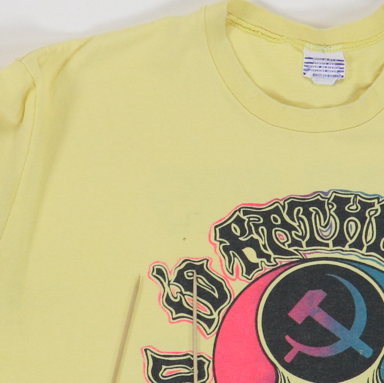 1989 Grateful Dead Rather Be Dead Tour Shirt