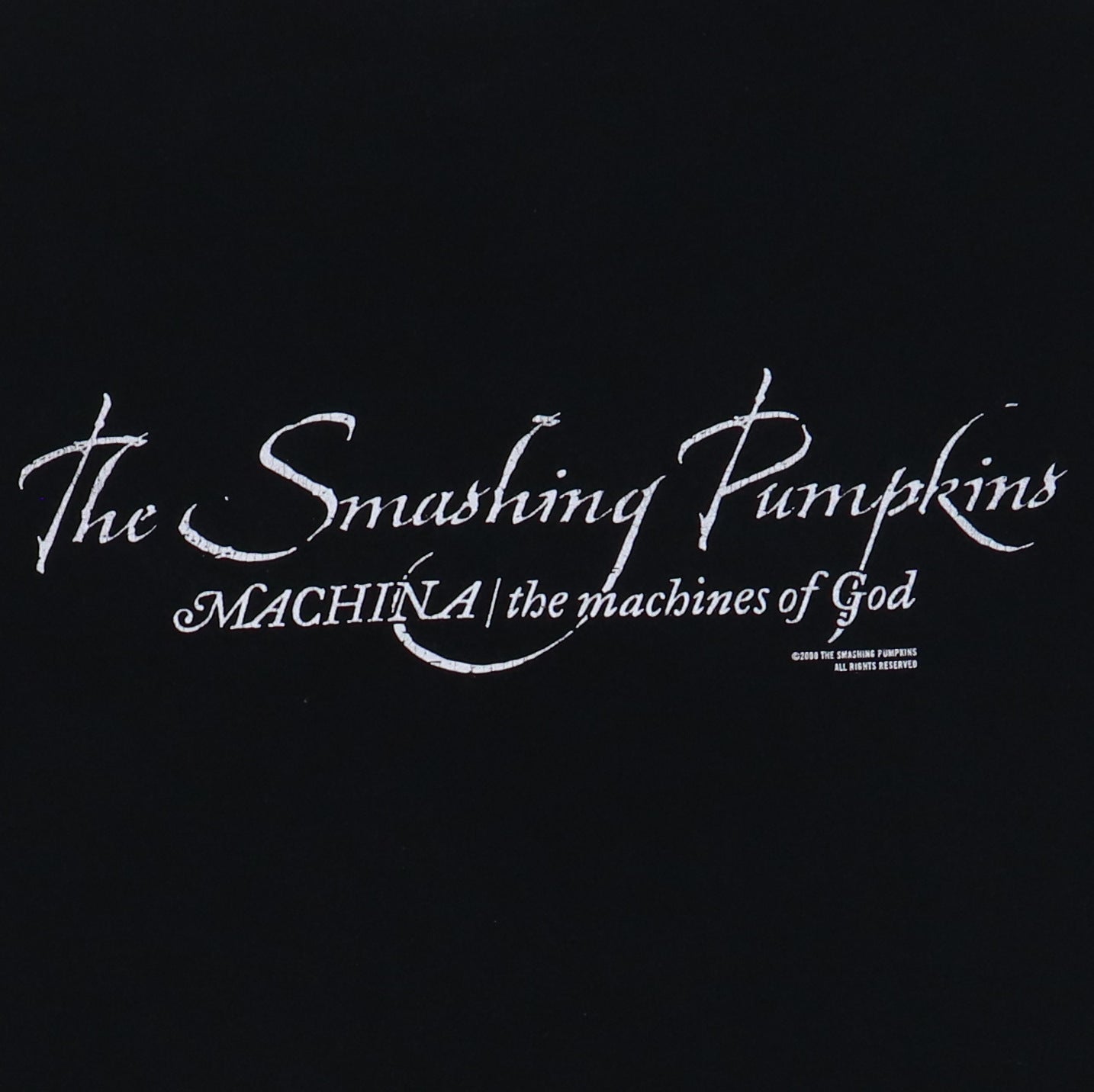 2000 Smashing Pumpkins Machina Shirt
