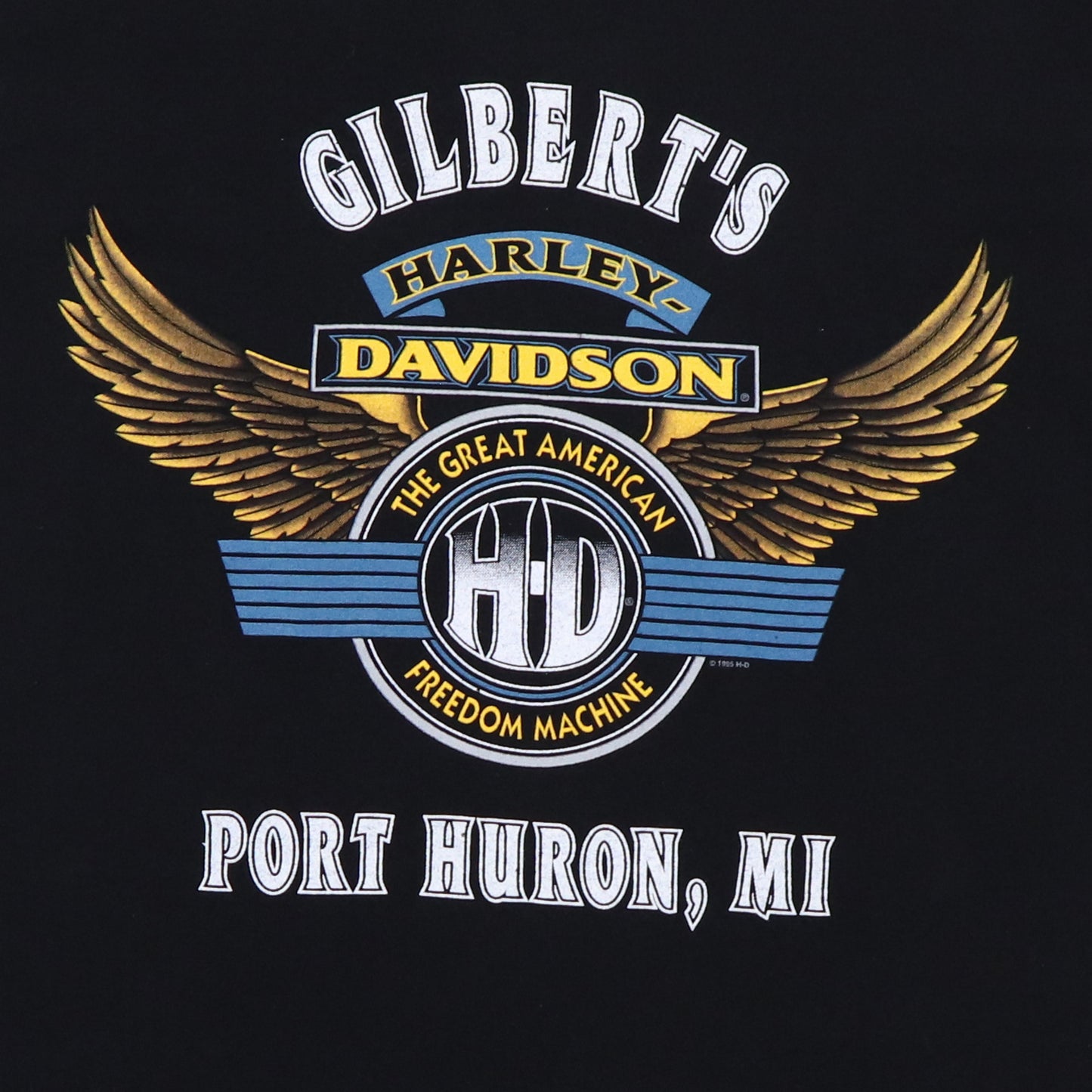 1996 Harley Davidson Port Huron Shirt