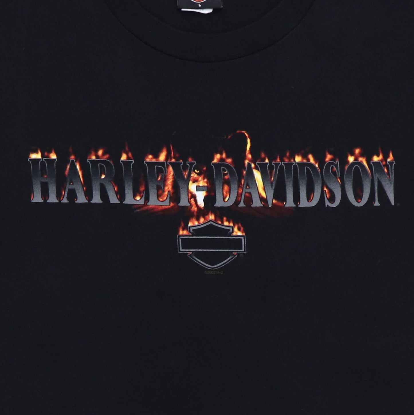 2002 Harley Davidson Pittsburgh Shirt
