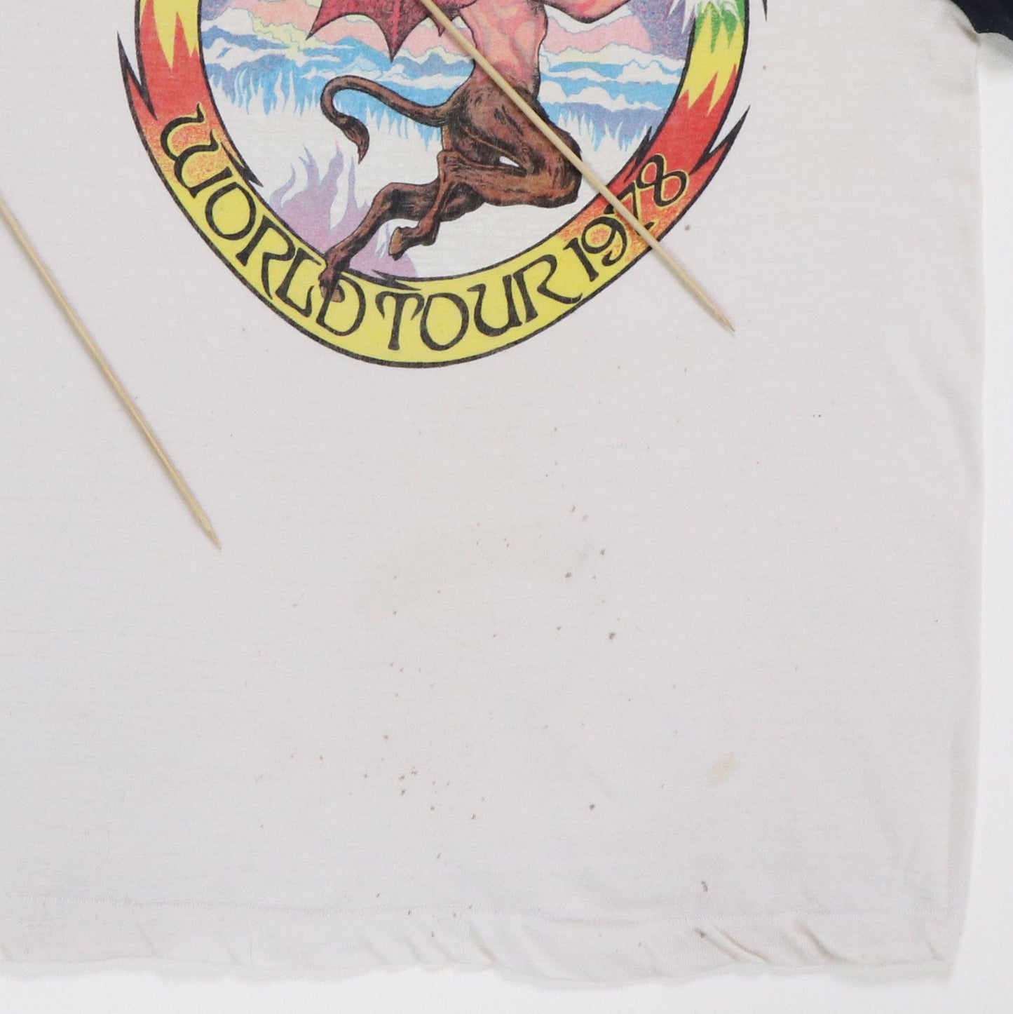 1978 Black Sabbath World Tour Jersey Shirt