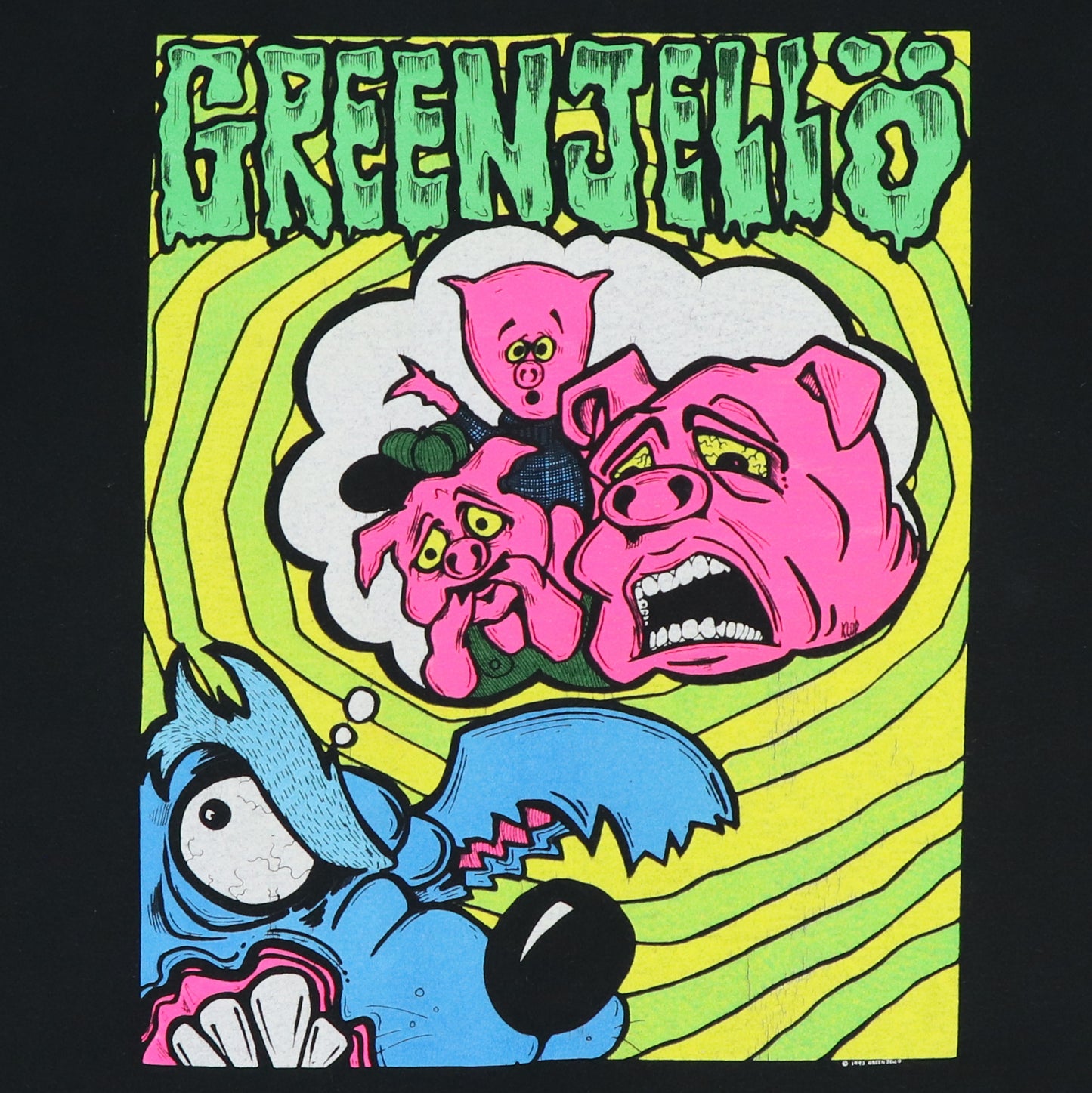 1993 Green Jello Duh Tour Shirt