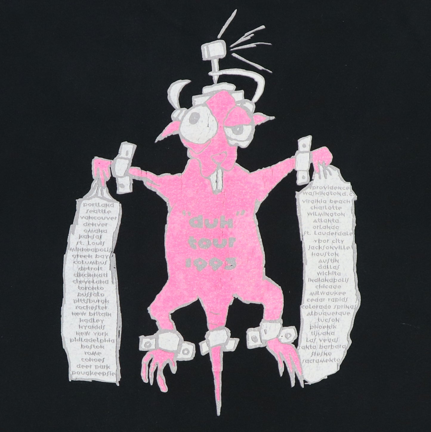 1993 Green Jello Duh Tour Shirt