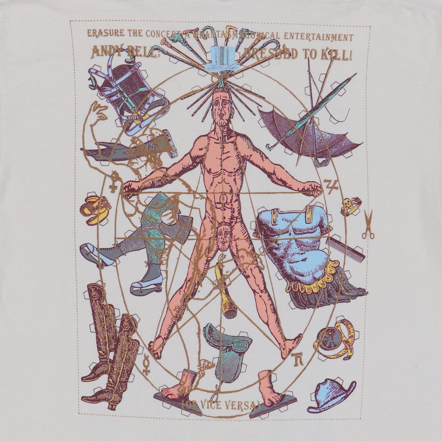 1993 Erasure Dressed To Thrill Shirt